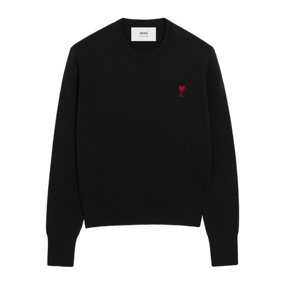 Ami Paris Women Ami De Coeur Wool Sweater